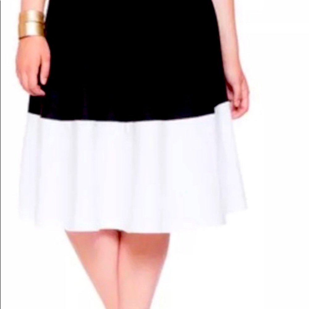 Eloquii Ponte Knit Circle Skirt